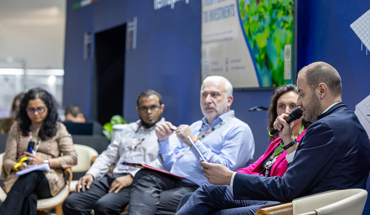 Speakers at the event