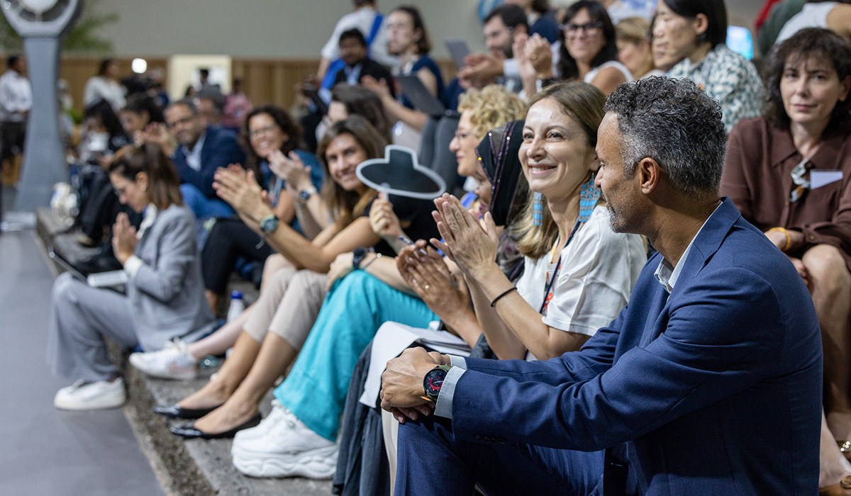 Participants at the event
