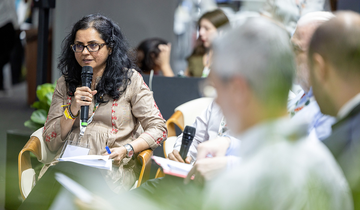 Opening the event, Rohini Kohli, Head of Adaptation - Policy at UNDP