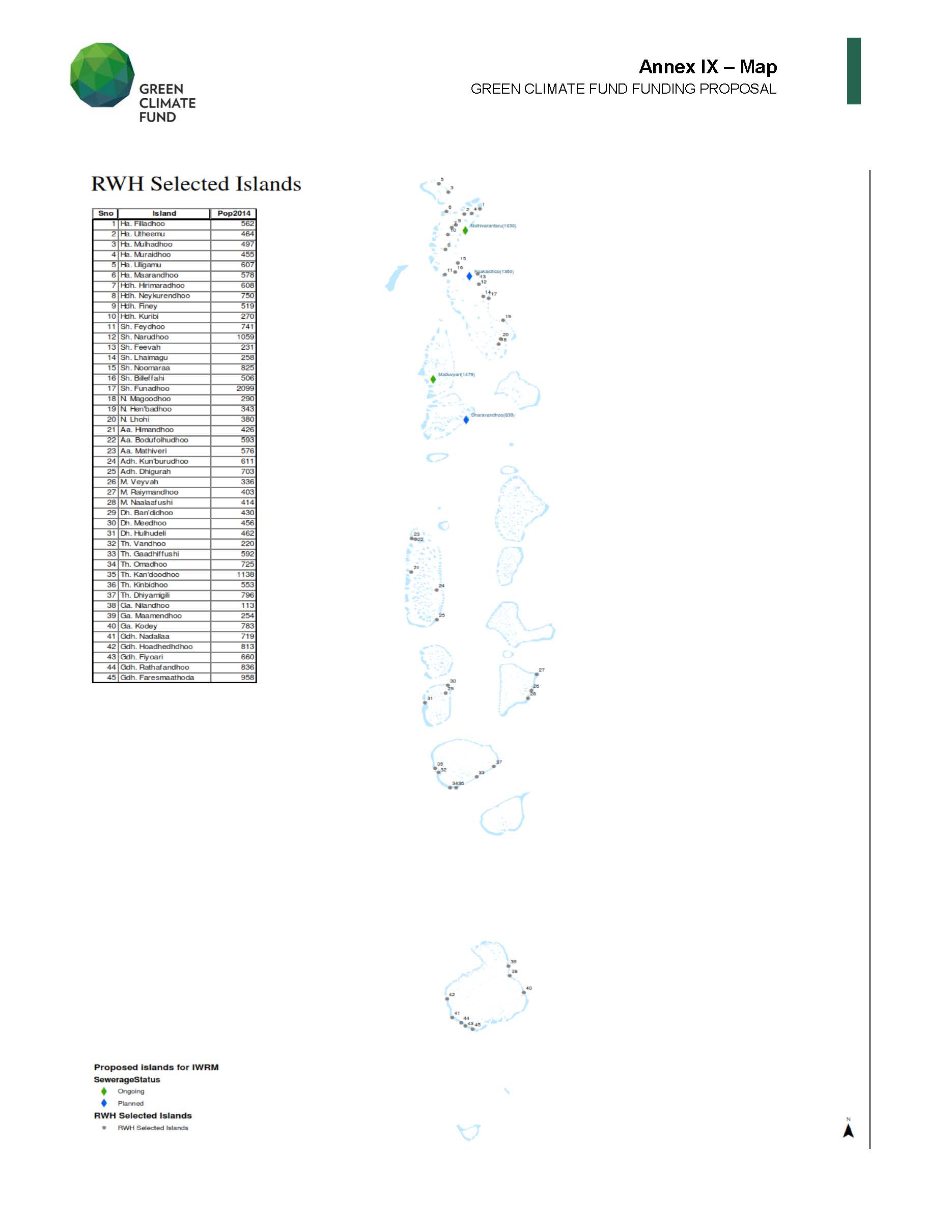 Project Location Map | Climate Change Adaptation