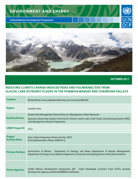 UNDP-ALM Case Study - Bhutan - October 2011 | UNDP Climate Change ...
